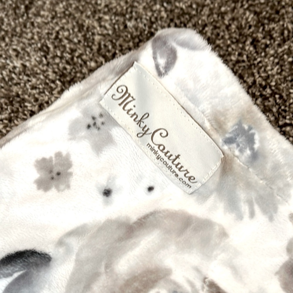 Minky Couture standard pillow case